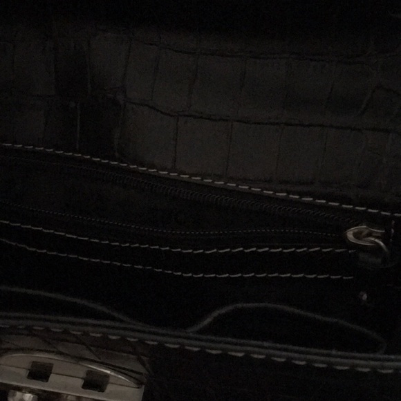 Michael Kors 🐍 snake print black hand bag - Picture 4 of 5